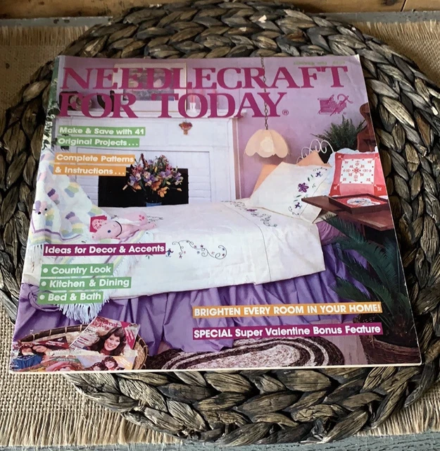 Needlecraft For Today Magazine | January/February 1984 Uncut