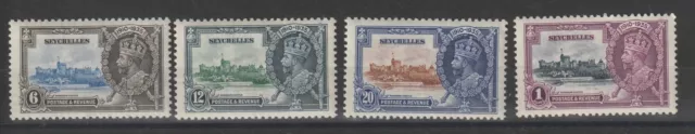 Seychellen 1935 Jubiläum Georio V ° 4 Val. MNH MF98410