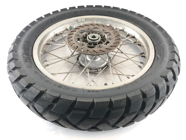 Roue Arrière Complète Pneu+jante 14 Pouces Pour Tao Kayo TSD 110/TD 125 - Dimension 90/100-14, Axe 15mm, Disque Frein 190mm - 10
