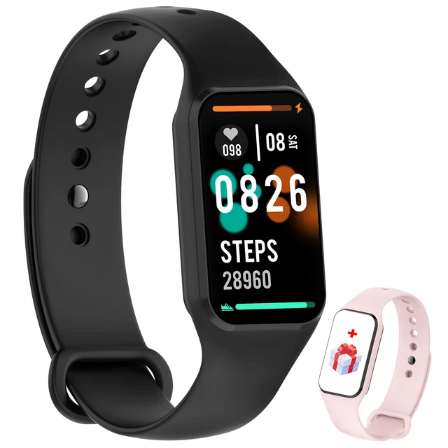 Orologio Smartwatch Donna Fitness Watch: 1.83 Schermo Smart Watch con Chiamate Bluetooth Risposta Vivavoce 100+ modalità Sport Frequenza Cardiaca da Polso Activity Tracker Contapassi per Android iOS