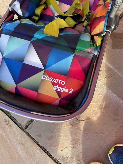 Cosatto Giggle 2 Travel system. Pre owned. + Buggy Stroller
