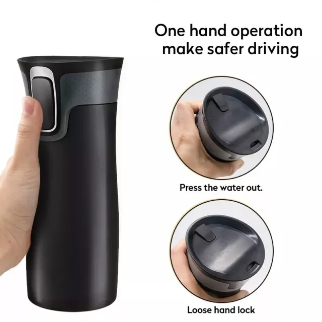 Travel Mug 15oz West Loop 2.0 AutoSeal Insulated Stainless Steel