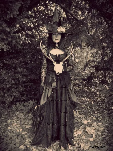 Antique Forest Witch Photo 477b Oddleys Strange & Bizarre