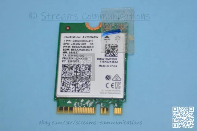 HP 15-EE 15m-ee0010ca 15-ee0047nr 15-ee1018nr 15m-ee0013dx Laptop Wi-Fi Card