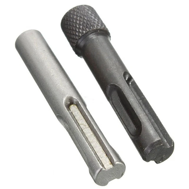 2 pz per adattatori punte trapano per martello SDS set kit strumenti dado presa