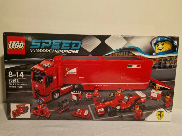 Lego 75913 speed champions f14 discount t & scuderia ferrari truck