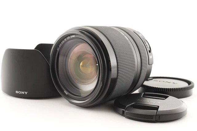 Sony Dt 18-135mm F/3.5-5.6 Sam SAL18135 Objectif Pour A-Mount [ EXC W/Capuche