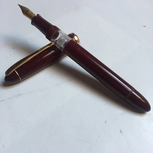 Penna Stilografica In Bambù Naturale - Set Con Scatola, Punta In Acciaio, Ideale Per Calligrafia - Foto 11