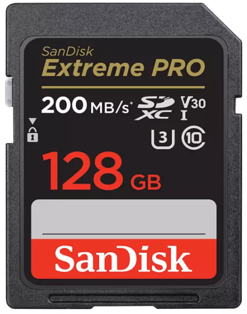 SanDisk 32GB 64GB 128GB 256GB Extreme PRO SDXC UHS-I V30 4K U3 Class 10 SD Card 2