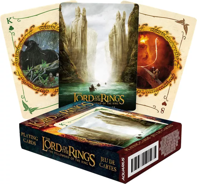 Lord of the Rings: Fellowship of the Ring Playing Cards (Officially Licensed)