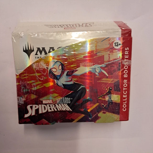 MTG Marvel's Spider-Man Collector Booster Box – 12 Packs, English, Factory Sealed 2025