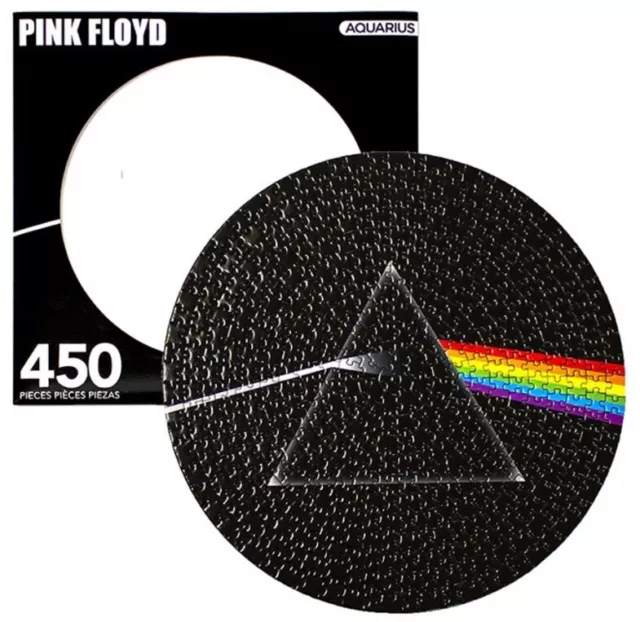 PINK FLOYD DARK Side Album 450 Piece Disc Jigsaw Puzzle Collectible ...