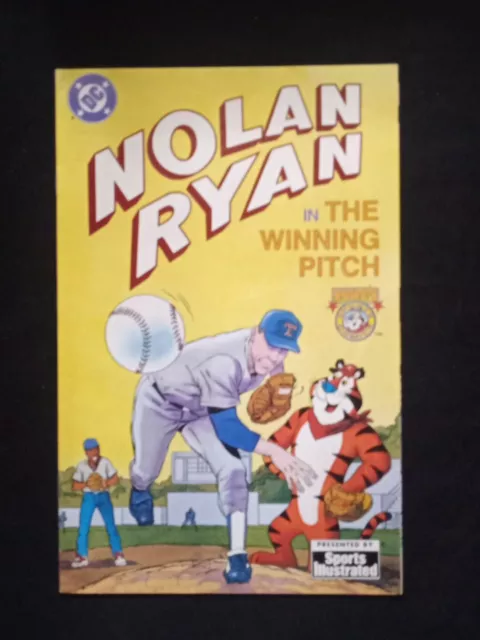 Nolan Ryan In The Winning Pitch Tony’s Sports DC Comics 1992 Texas Rangers VF