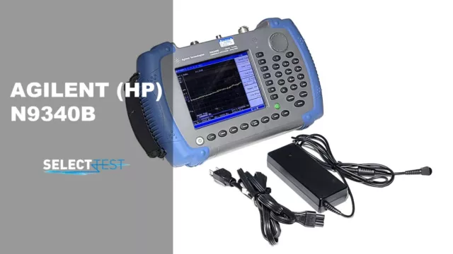 AGILENT (HP) N9340B 100 kHz - 3 GHz PORTABLE SPECTRUM ANALYZER *LOOK* (REF 252J)