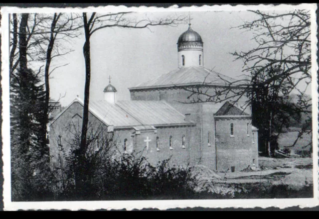 MONASTERE de CHEVETOGNE (BELGIQUE) EGLISE en 1961