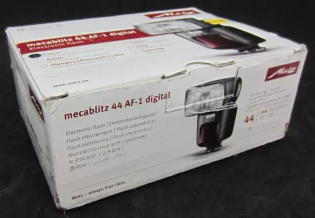 Metz mecablitz 44 AF-1 Digital Electronic Flash for Canon Digital & Film Cameras 2