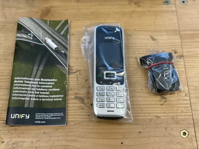 Siemens Unify OpenScape DECT phone S5 Handgerät + Ladeschale  NEU OVP