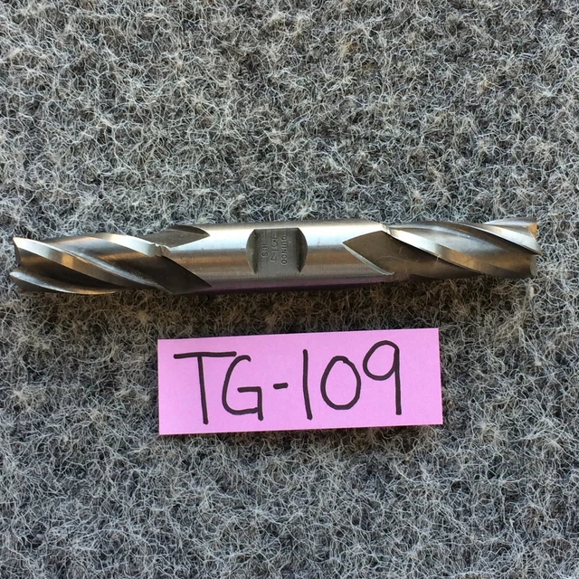 Quinco 3/4 X  5-3/4 OAL DOUBLE END 4 FLUTE END MILL D606C CNC Lathe Machinist