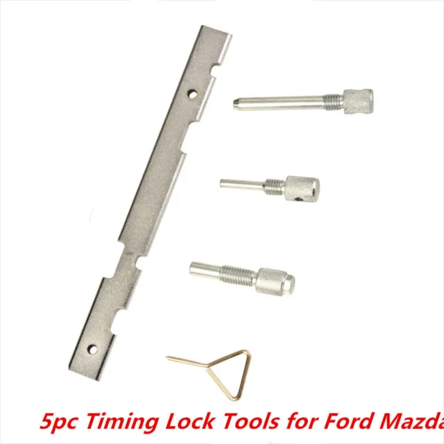5Pcs Timing Tools Kit Camshaft Cam FOR Ford Mazda Fiesta Puma Focus Engine