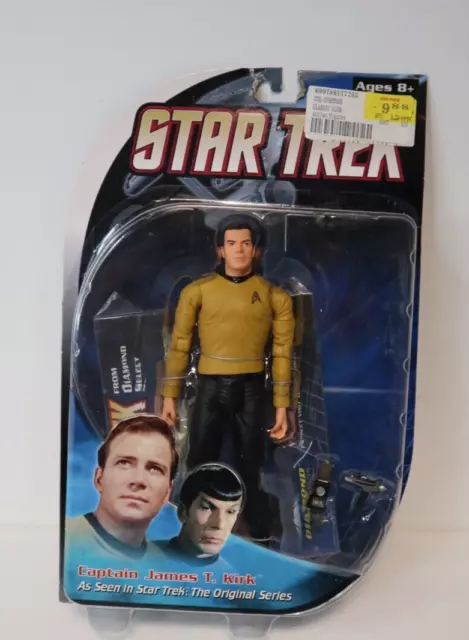 2008 Diamond Select Toys Star Trek Captain Kirk Action Figure