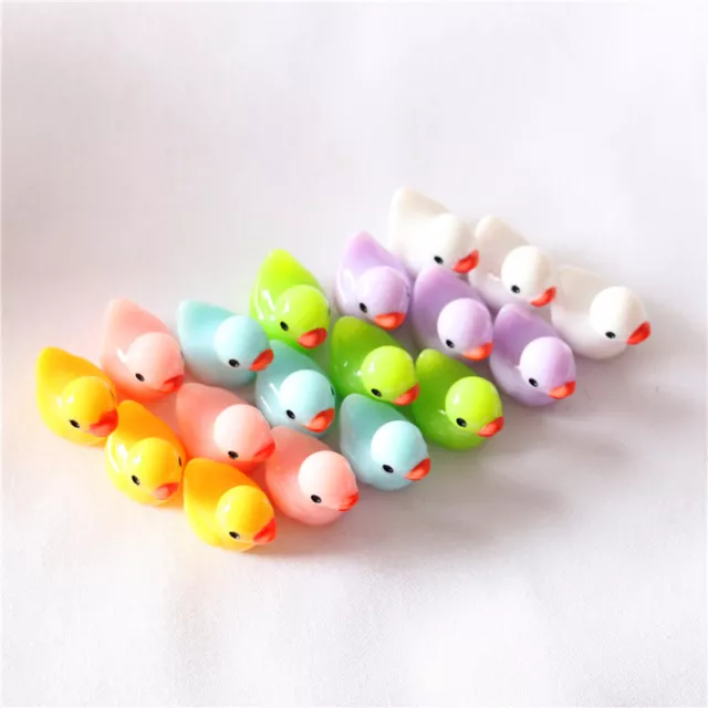 100pcs Rubber Ducks Bathtime Squeaky Bath Toy Water Play Kids Toddler 2cm 3