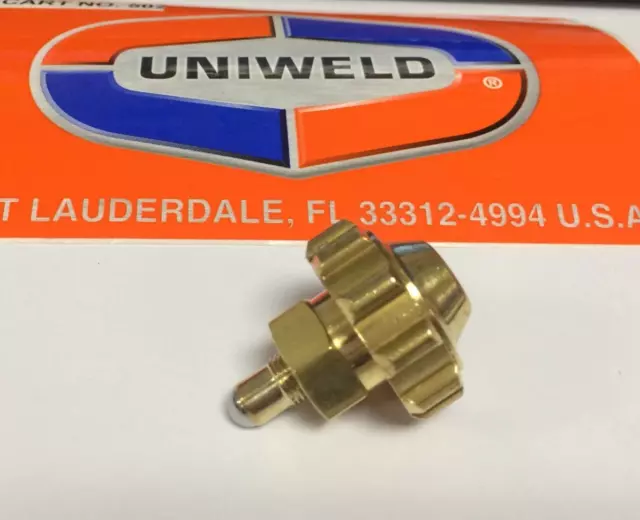 Uniweld A72 Valve Stem Assembly, For Uniweld Welding Torch's & Cutters