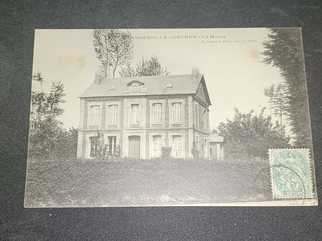 CPA - 76 - ANGERVILLE-L'ORCHER - La Mairie