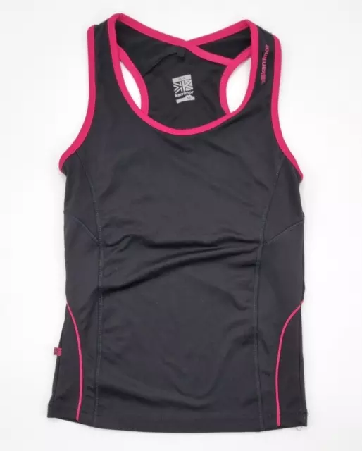 Karrimor maglietta con spalline training shirt top sportivo da donna taglia 38