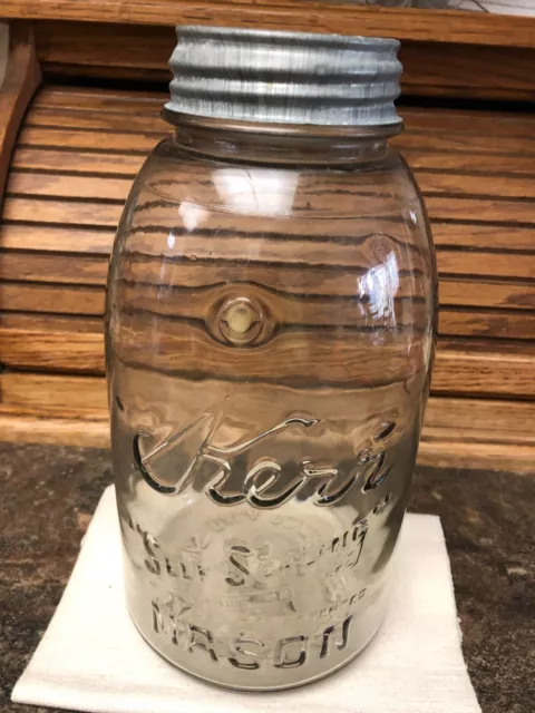 Vinyage Half Gallon Canning Jar