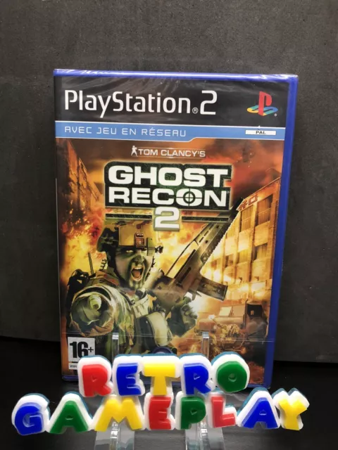 Jeu playstation 2 PS2 / ghost recon 2 / neuf sous blister officiel PAL FR