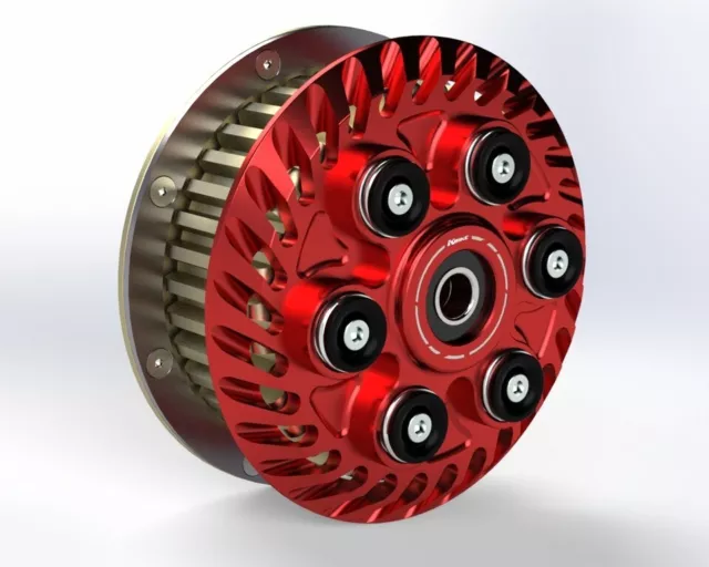 Ducati frizione antisaltellamento regolabile rosso - adjustable slipper clutch