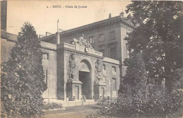 Cpa 57 Metz Palais De Justice