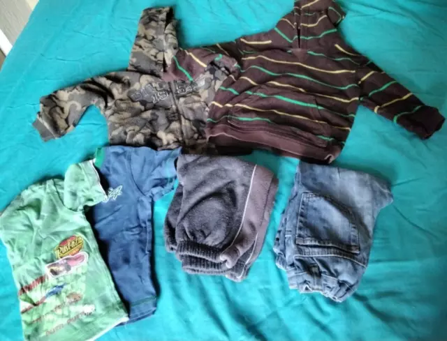 Boys Clothes Bundle 18-24 Months   (1.5 To 2 Years) - 6 Items