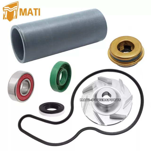 Water Pump Rebuild Kit Aluminum Impeller W/Seal Driver for Polaris RZR 800 08-14