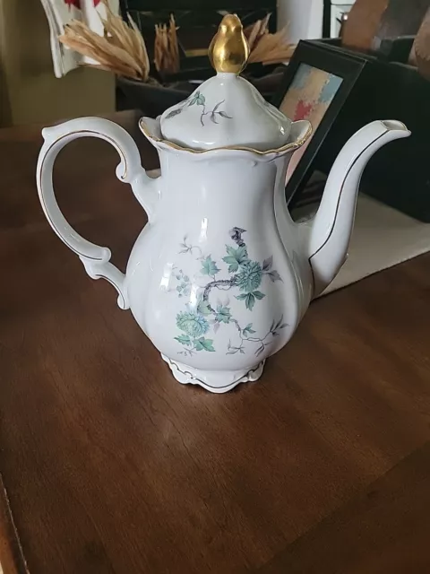 Mitterteich Bavaria Germany Green Ming Tea Pot