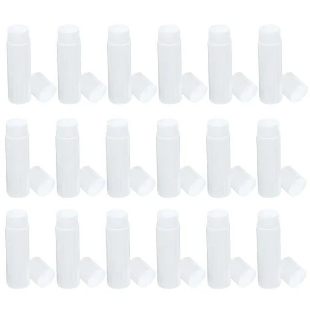 100 pezzi tubo balsamo - PP - cera orale - tubo - rossetto - tubo con tappi