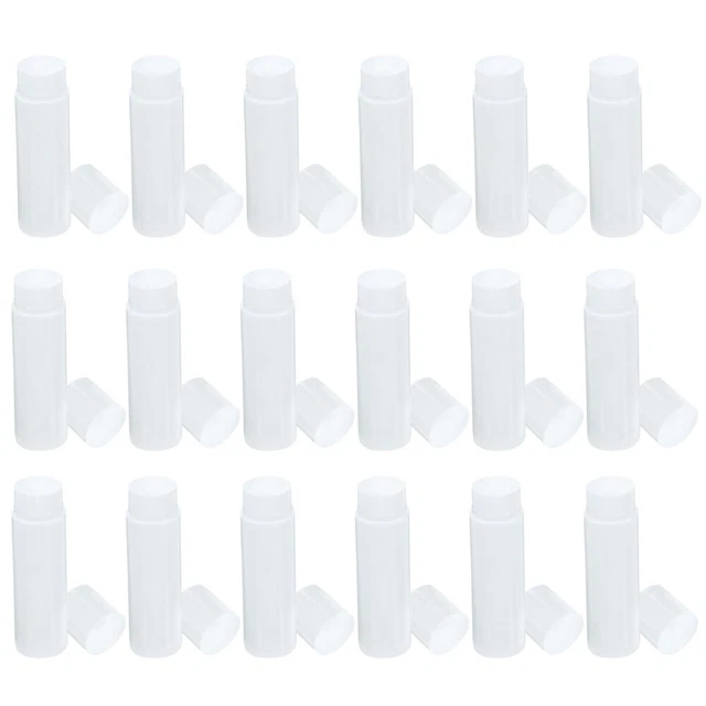 100 pezzi tubo balsamo - PP - cera orale - tubo - rossetto - tubo con tappi