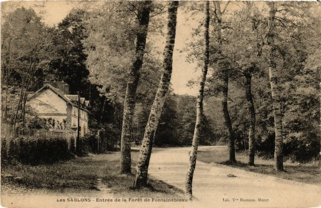 CPA MORET-SUR-LOING VENEUX-LES-SABLONS - Route de Fontainebleau (1329643) EUR 7,99 - FR