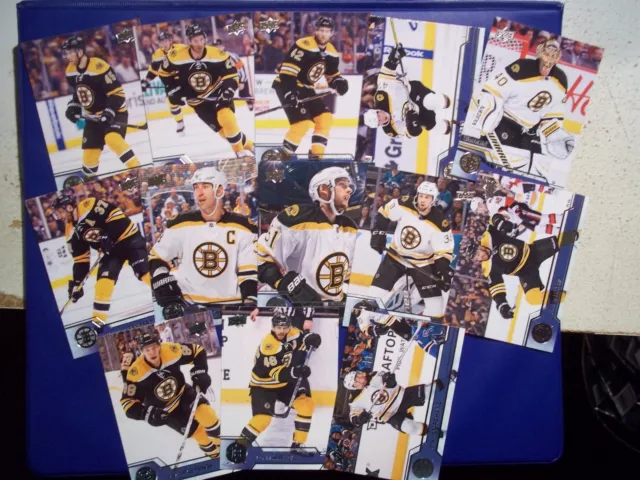 2016-17 Upper Deck Series 1 & 2 Team Set - Boston Bruins