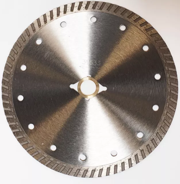 Hoja de sierra turbo seca o húmeda de 10 pulgadas con eje de 5/8 pulgadas para mampostería Hoja de sierra turbo seca o húmeda de 10 pulgadas con eje de 5/8 pulgadas para mampostería