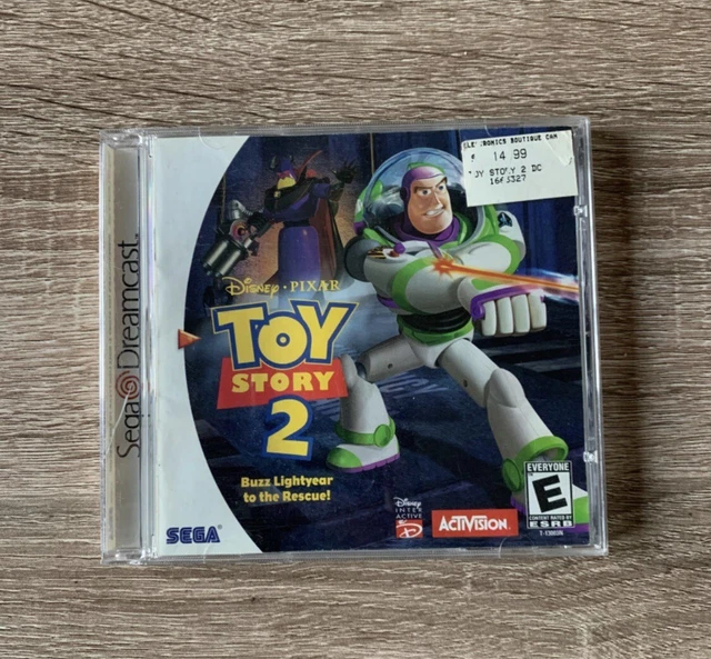 TOY STORY 2 Buzz Lightyear to the Rescue (Sega Dreamcast, 2000