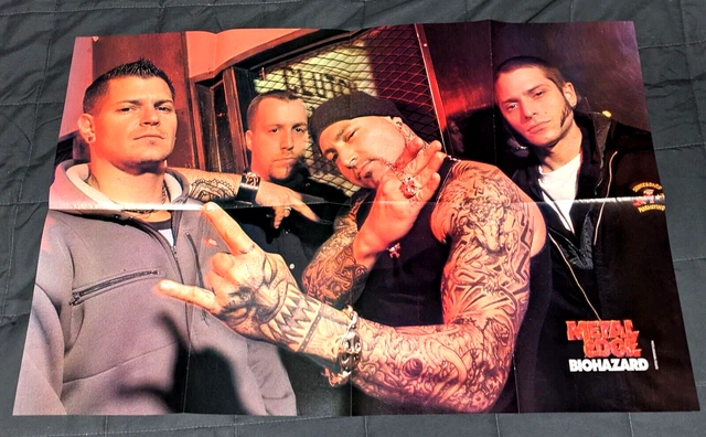 Biohazard / Evan Seinfeld / Staind / Aaron Lewis / 8 Page Magazine Poster