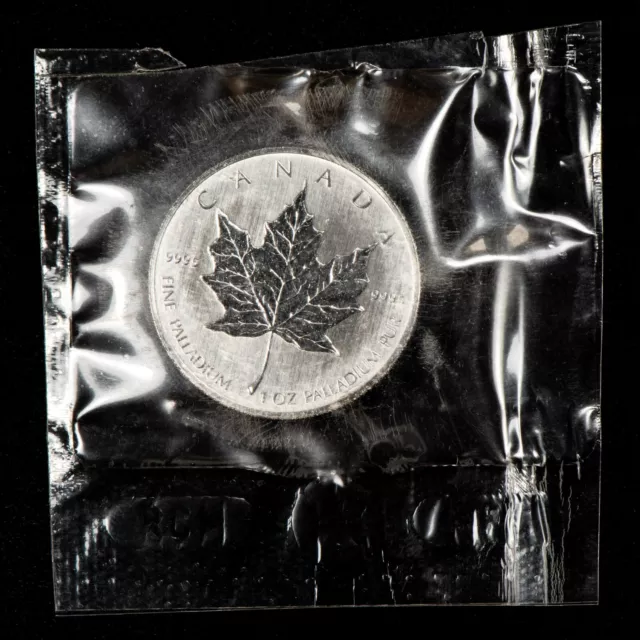 2009 $50 Canada 1 oz Palladium Maple Leaf - Original Plastic - SKU-G3322