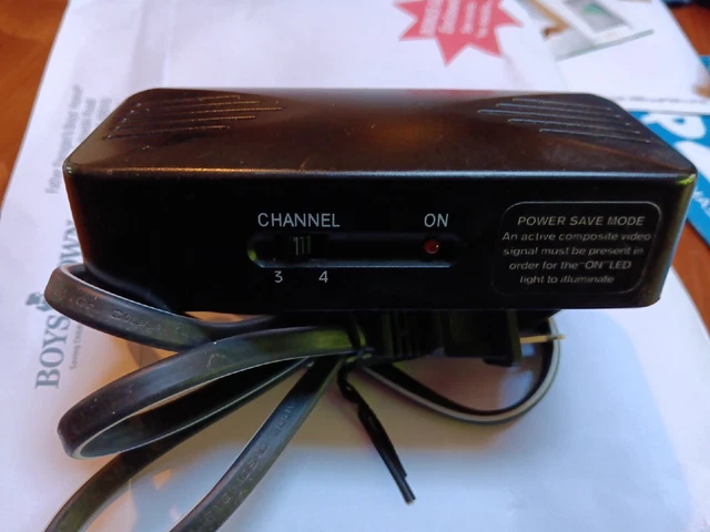 Audio Video RF Modulator 6203 for Cable Satellite Systems/Game Consoles