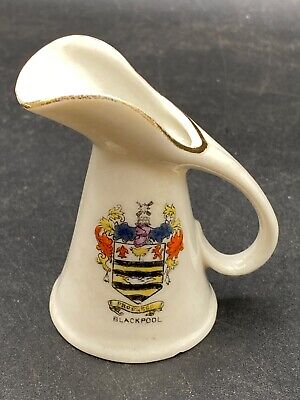 3 Vtg Crested Ware West Country  Souvenirs Clevedon Weston S-M Bradford  On Avon 
