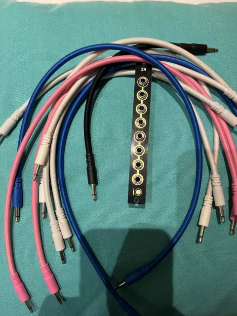 Patch Cables eurorack With Dual Mult