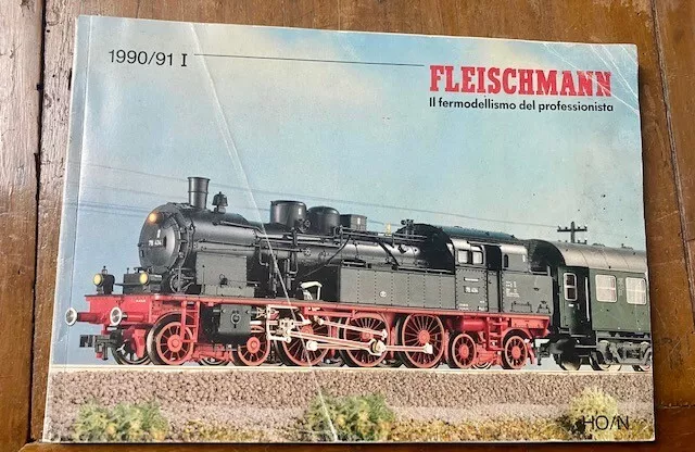 CATALOGO FLEISCHMANN 1990/91 HO/N in lingua italiana