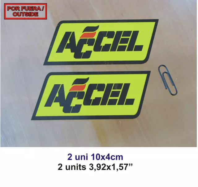 Sticker Adhesivo Pegatina Decal Vinyl Autocollant Aufkleber Adesivi Vinilo Accel