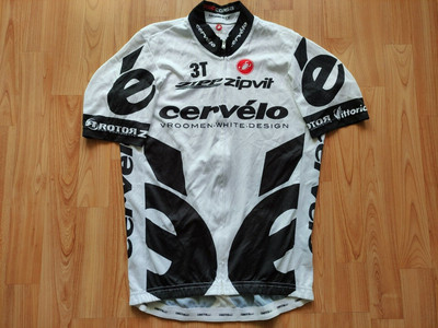 Cervélo Maglia da ciclismo Garmin Cervélo Team manica corta con zip intera Castelli... 