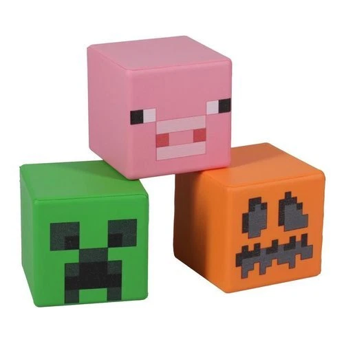 MINECRAFT Block Antistress Paladone PP11442MCF Assortito